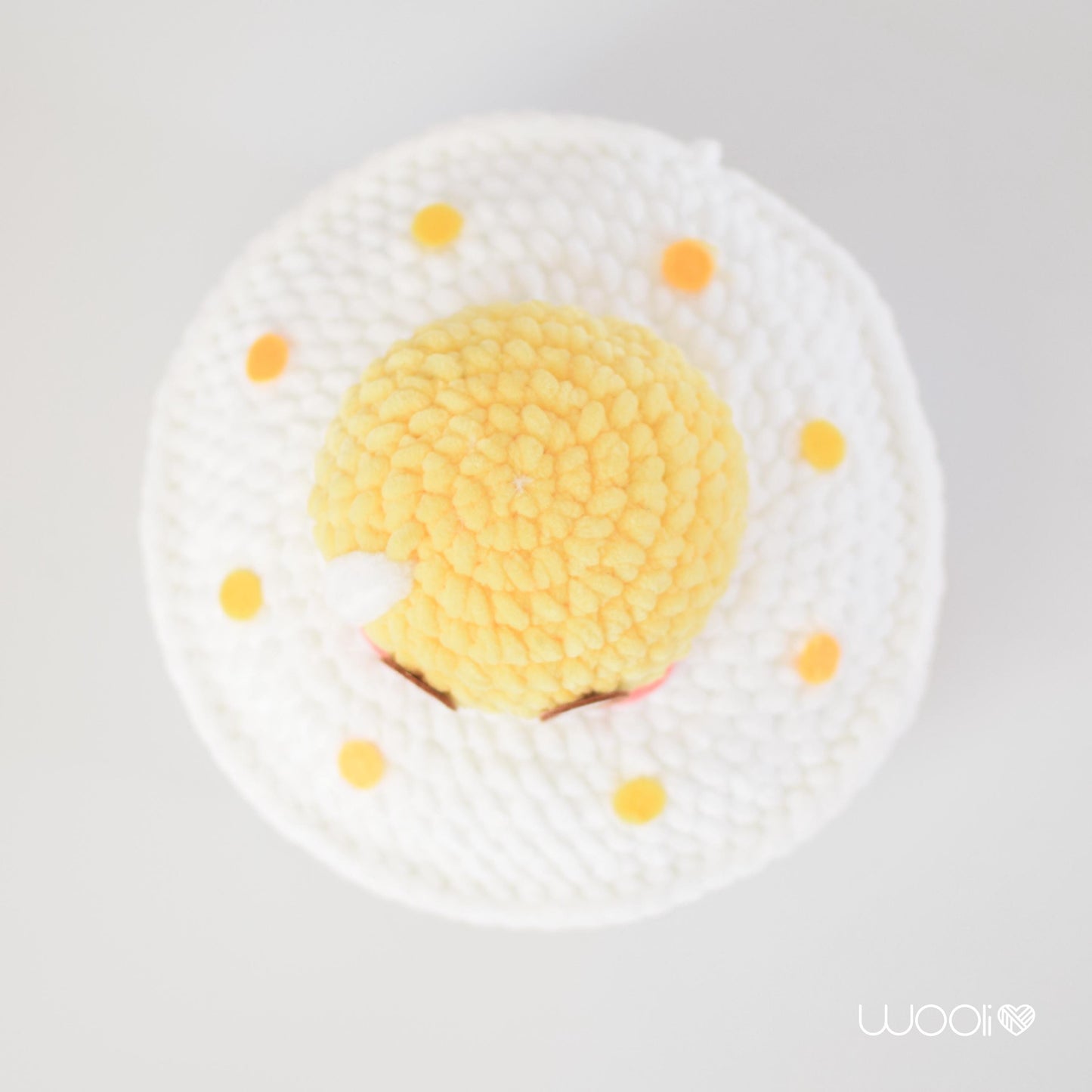 Eggy-1 UFO Egg and Bacon Alien PDF Amigurumi Pattern | English/Spanish
