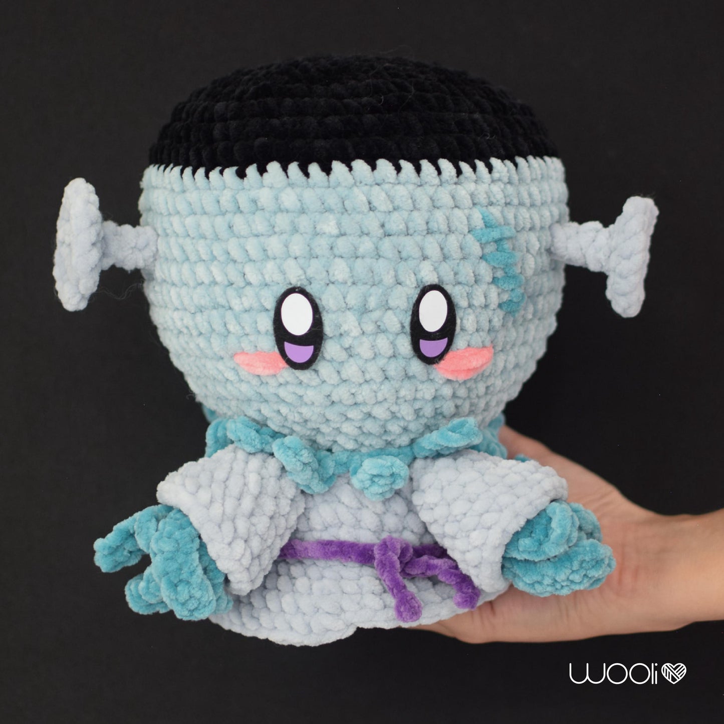Fran Monster Scarecrow PDF Amigurumi Pattern | English and Spanish