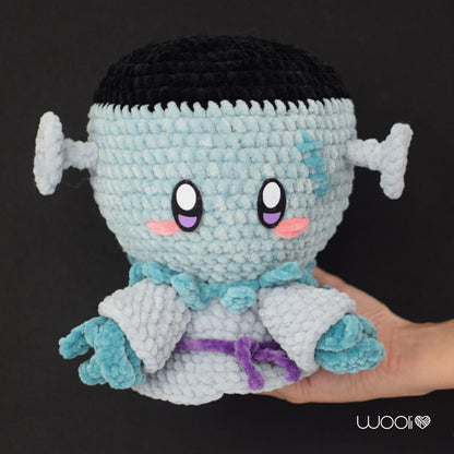 Fran Monster Scarecrow PDF Amigurumi Pattern | English and Spanish