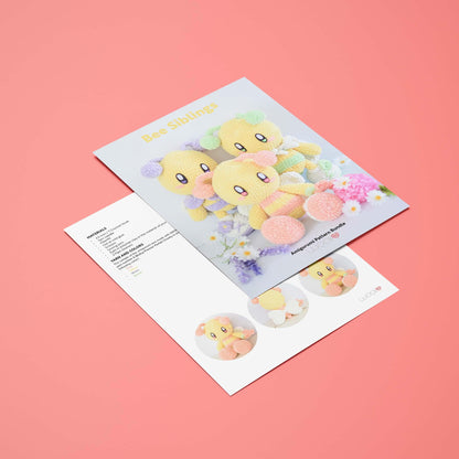 Rito, Valentina and Purpurina PDF Amigurumi Pattern | English and Spanish