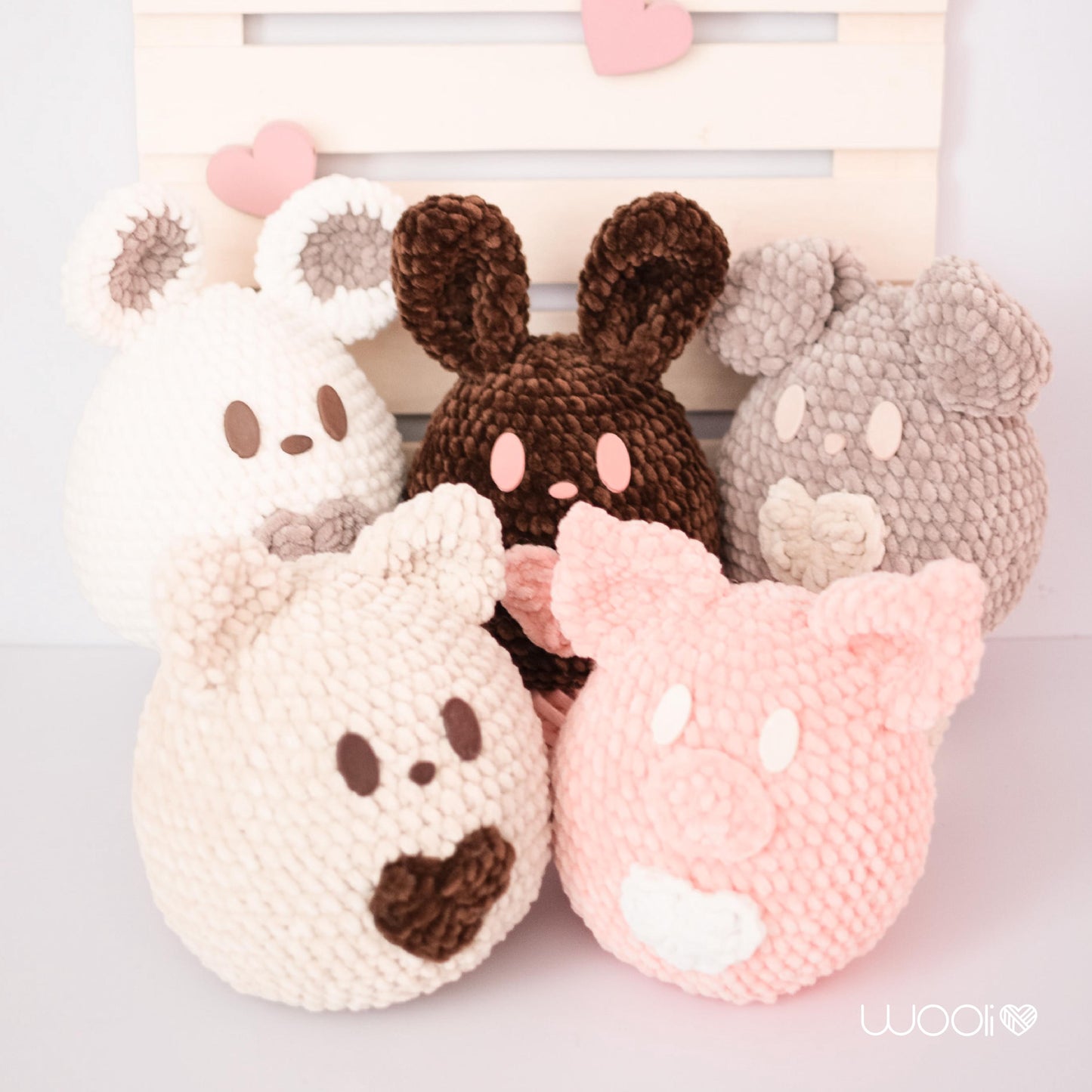 Chocolate Egg Buddies  PDF Amigurumi Pattern | English and Spanish