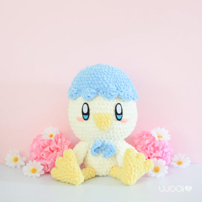 Patty, Patrick and Eggbert the Chicks Family PDF Amigurumi Pattern | English and Spanish