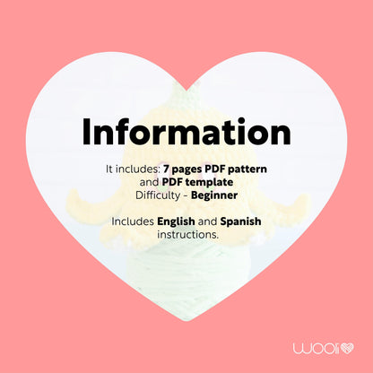 Nano the Banana Octopus PDF Amigurumi Pattern | English and Spanish