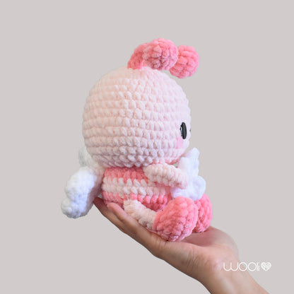 Princess Sakura Cherriblossom Cherry Blossom Flower Bee PDF Amigurumi Pattern | English and Spanish