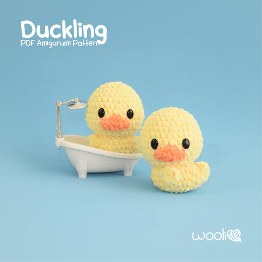 Duckling  Rubber Duck, Mallard Duck and Pekin Duck PDF Amigurumi Pattern | English and Spanish
