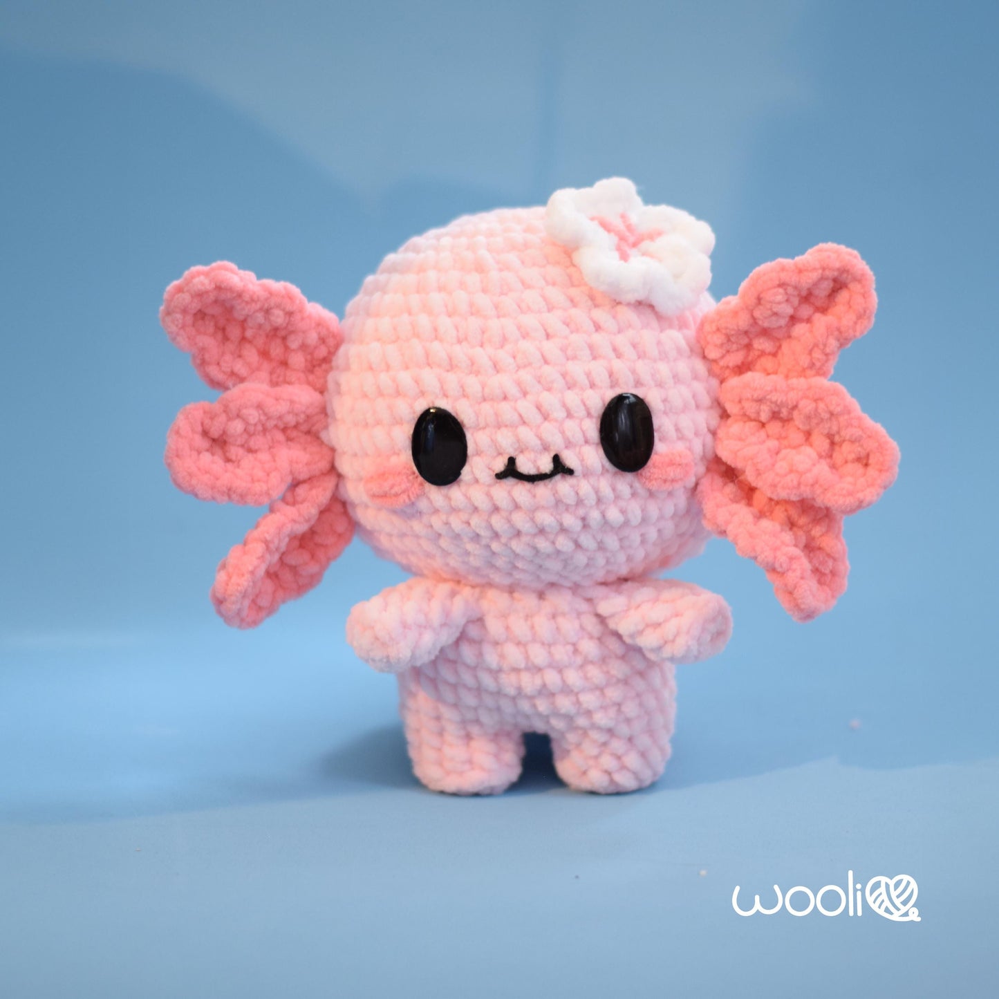Mochi the Axolotl PDF Amigurumi Pattern | English and Spanish
