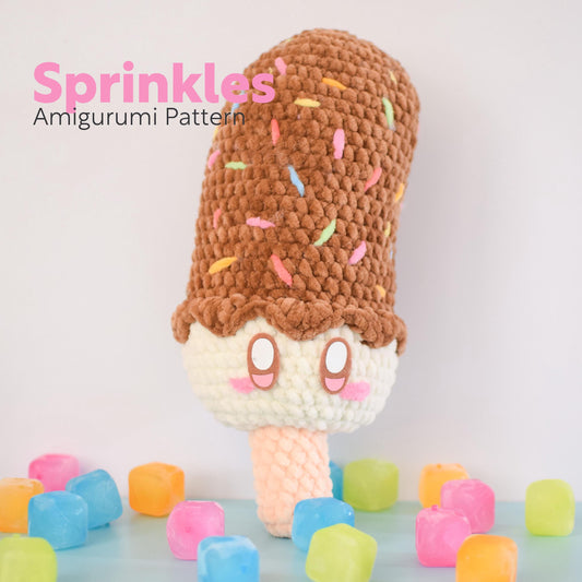 Sprinkles the Chocobanana PDF Amigurumi Pattern | English and Spanish
