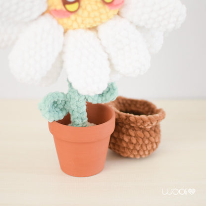 Danny the Daisy PDF Amigurumi Pattern | English and Spanish