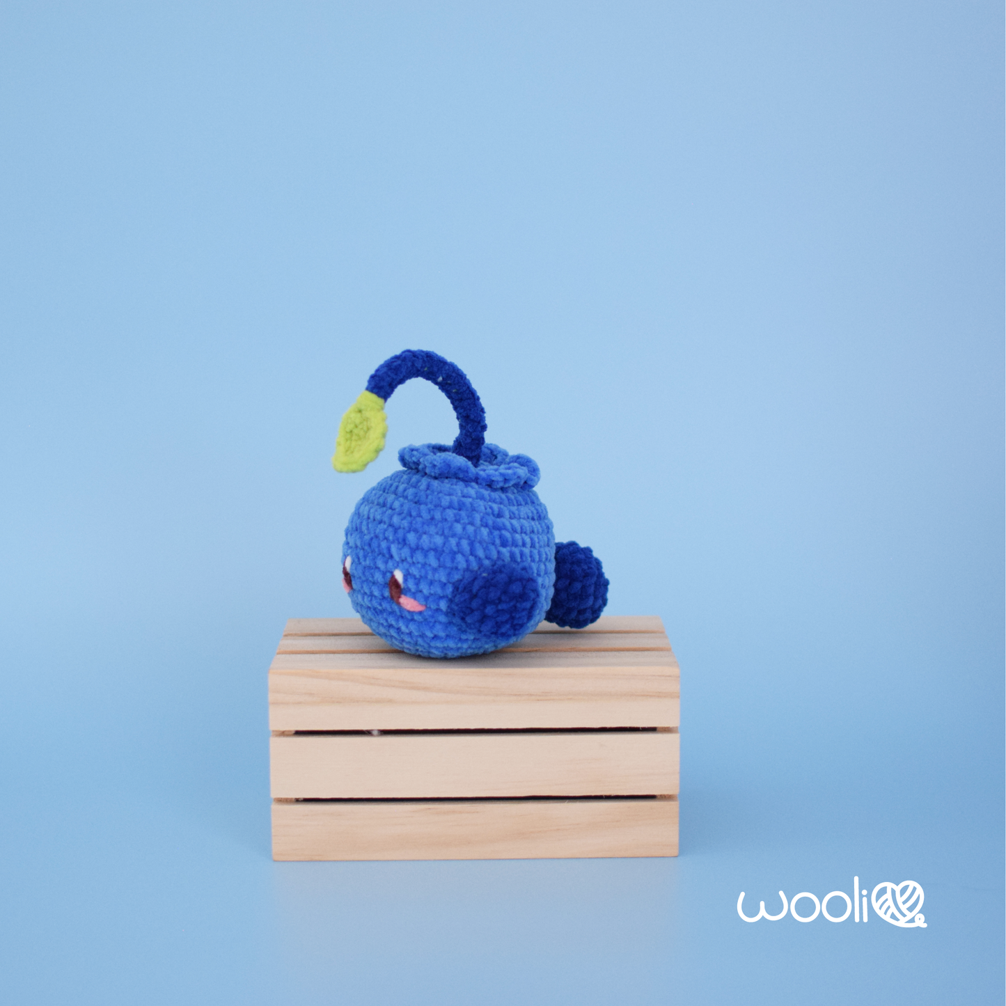 Blumi the Blueberry Anglerfish | PDF Amigurumi Pattern | English and Spanish