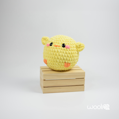 Bounci Little Birds (Chicken, White Chicken, Brown Chicken, Budgie, Pigeon and Cardinal) | PDF Amigurumi Pattern | English and Spanish
