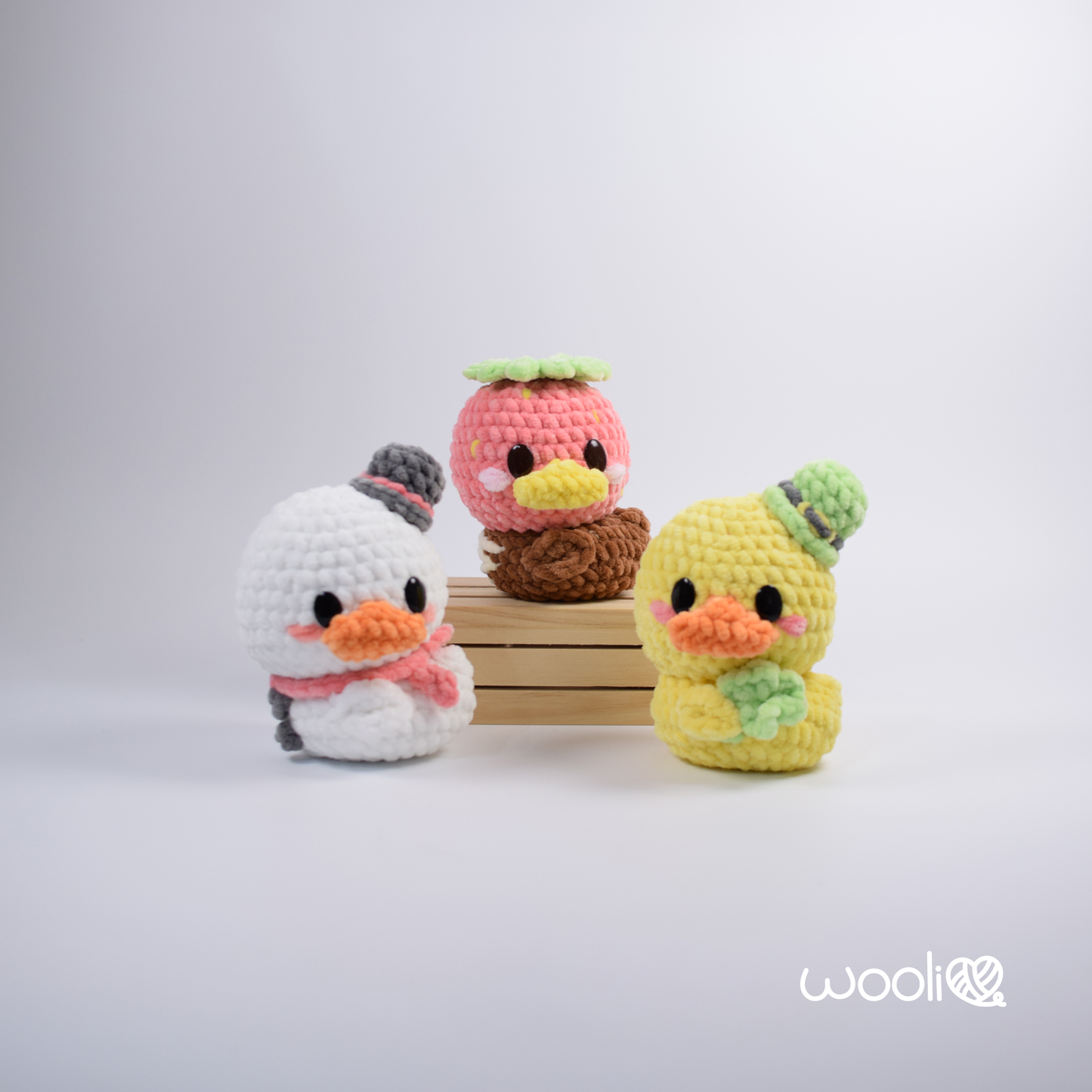 Ducklings through the Seasons | PDF Amigurumi Pattern | English and Spanish