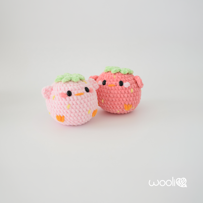 Fruit Bounci Chickens (Lemon, Orange, Strawberry, Watermelon, Blueberry, Cherry, Apple, Kiwi, Mango and Grape)