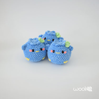 Fruit Bounci Chickens (Lemon, Orange, Strawberry, Watermelon, Blueberry, Cherry, Apple, Kiwi, Mango and Grape)