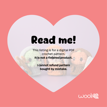 Halloween Crew PDF Amigurumi Pattern | English and Spanish