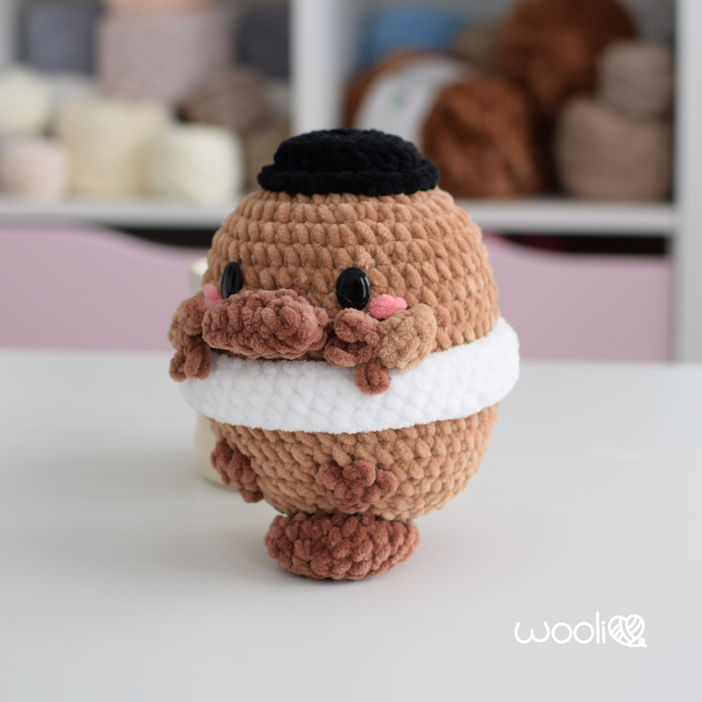 PRE SALE: Pattern Release June 22 | Kup the Coffee Platypus | PDF Amigurumi Pattern | English and Spanish