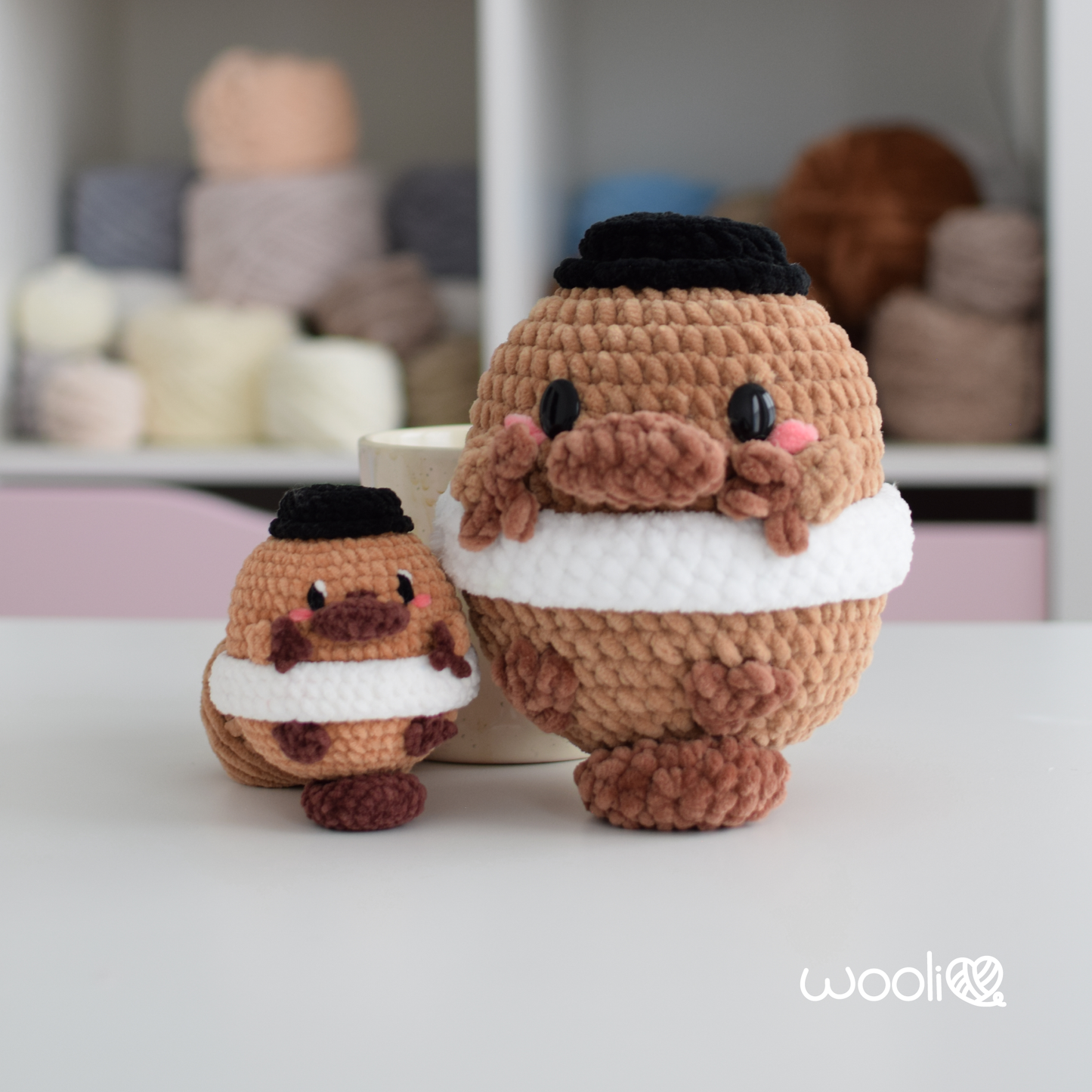 PRE SALE: Pattern Release June 22 | Kup the Coffee Platypus | PDF Amigurumi Pattern | English and Spanish