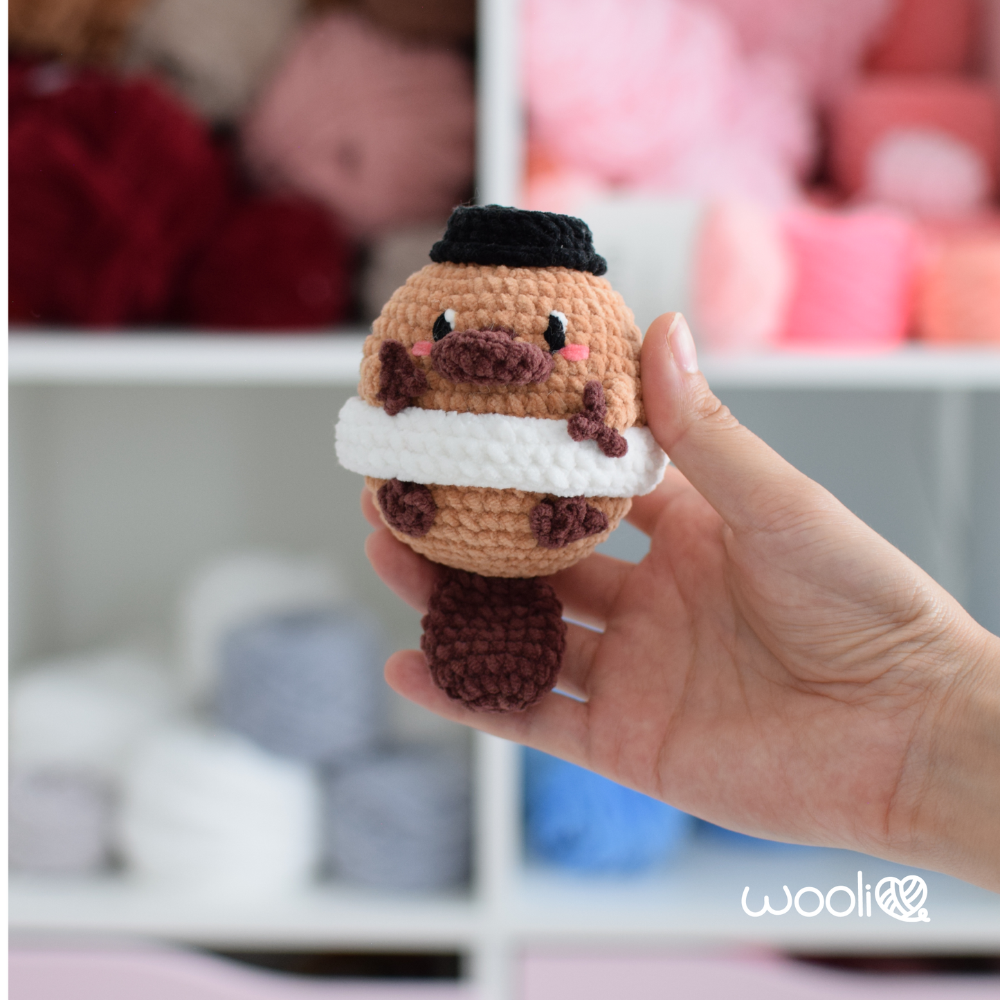 PRE SALE: Pattern Release June 22 | Kup the Coffee Platypus | PDF Amigurumi Pattern | English and Spanish