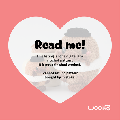 PRE SALE: Pattern Release June 22 | Kup the Coffee Platypus | PDF Amigurumi Pattern | English and Spanish