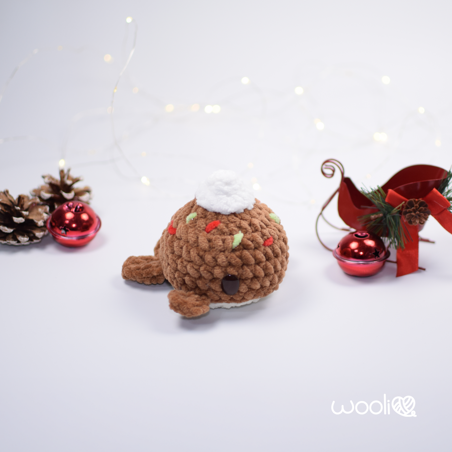 Mocha the Hot Chocolate Whale PDF Amigurumi Pattern | English and Spanish