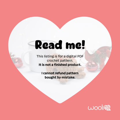 Mocha the Hot Chocolate Whale PDF Amigurumi Pattern | English and Spanish