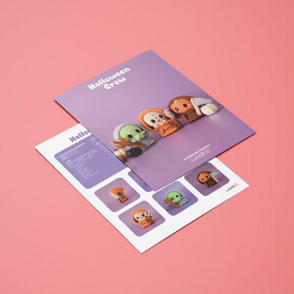 Halloween Crew PDF Amigurumi Pattern | English and Spanish
