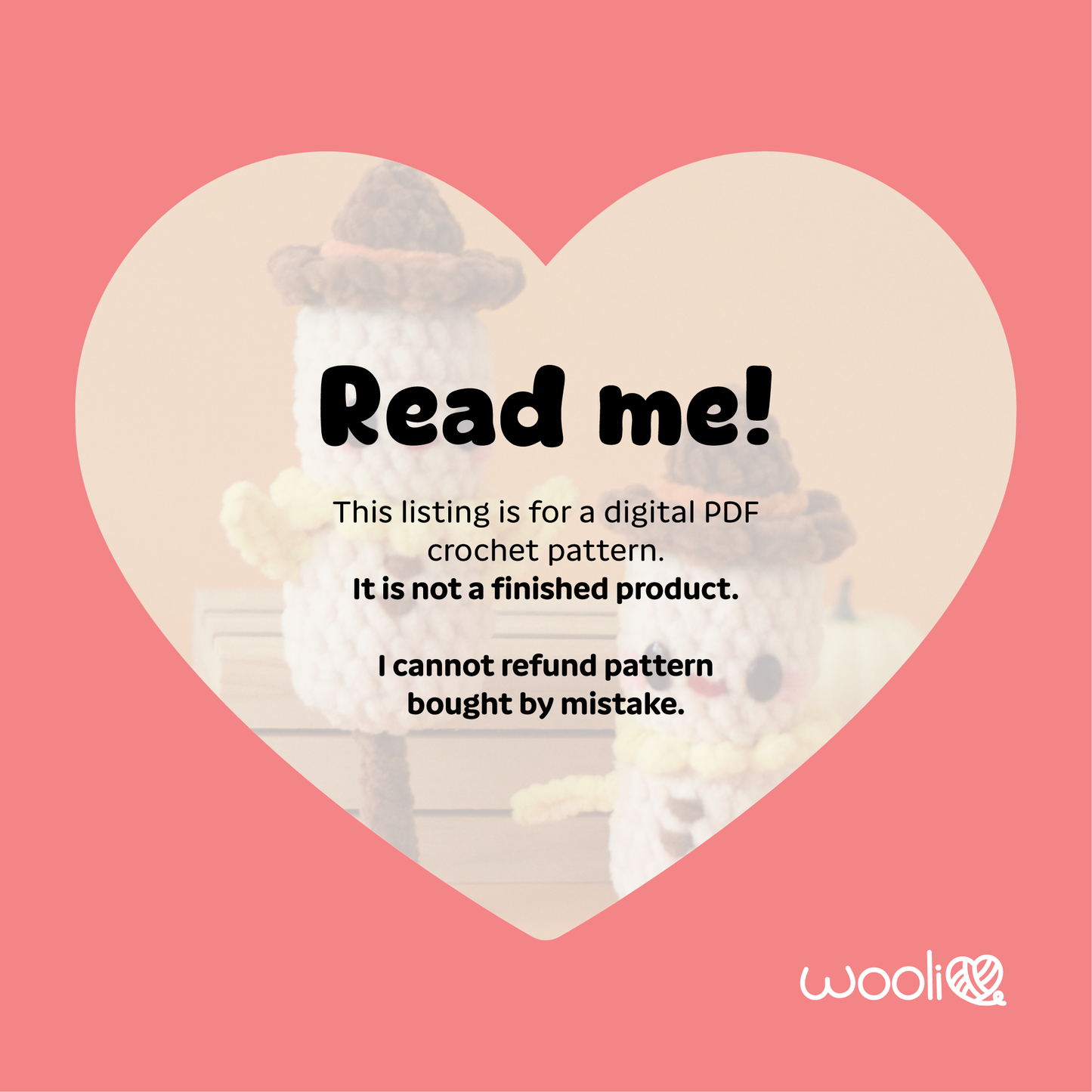 Mr. Mallow PDF Amigurumi Pattern | English and Spanish