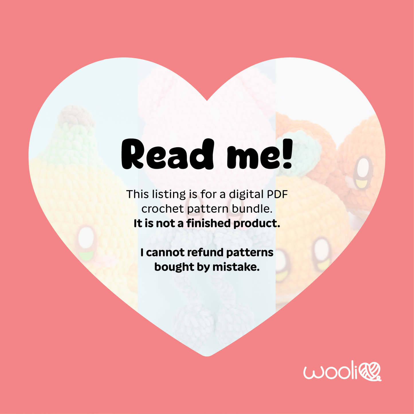Sea Buddies | PDF Amigurumi Pattern Bundle | English and Spanish