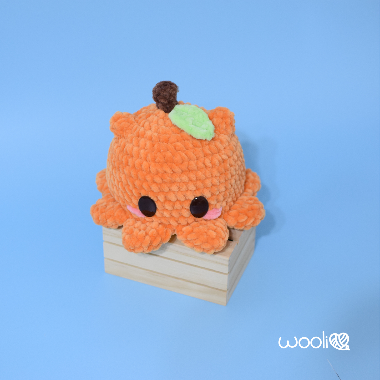 Tommi the Mango Dumbo Octopus | PDF Amigurumi Pattern | English and Spanish