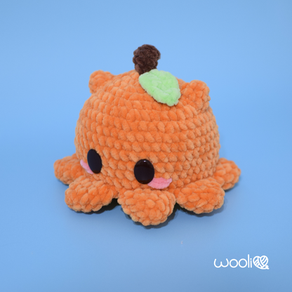 Tommi the Mango Dumbo Octopus | PDF Amigurumi Pattern | English and Spanish