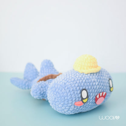 Hammi the Hammerhead Shark PDF Amigurumi Pattern | English and Spanish