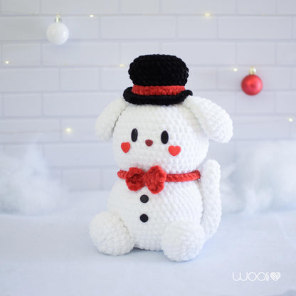 Snowdoggy PDF Amigurumi Pattern | English and Spanish