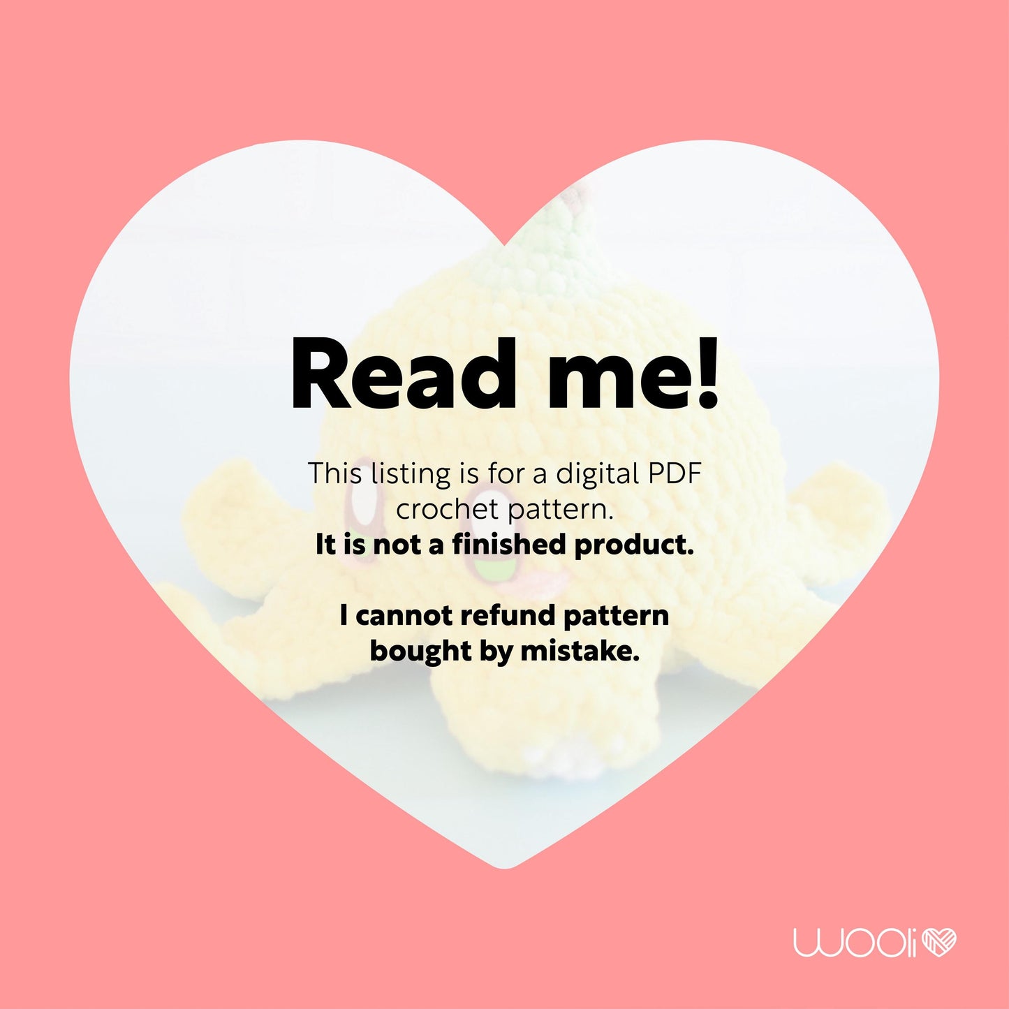 Nano the Banana Octopus PDF Amigurumi Pattern | English and Spanish