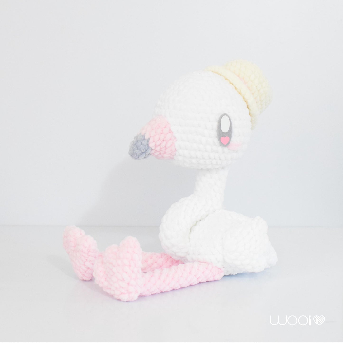Mr. Flamingo | PDF Amigurumi Pattern | English and Spanish | Summer Flamingo Pattern
