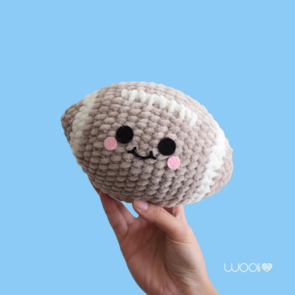 Touchi the Football Ball PDF Amigurumi Pattern | English and Spanish
