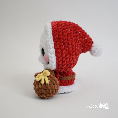 Santa Grim Reaper PDF Amigurumi Pattern | English and Spanish