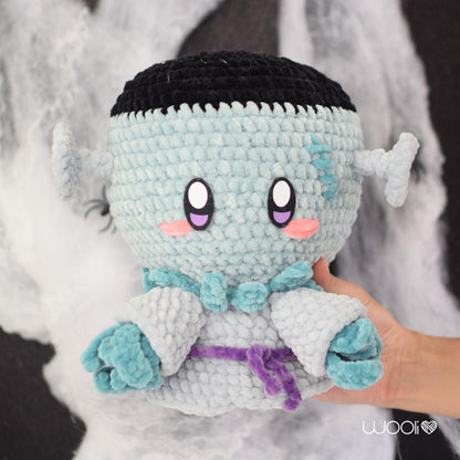Fran Monster Scarecrow PDF Amigurumi Pattern | English and Spanish