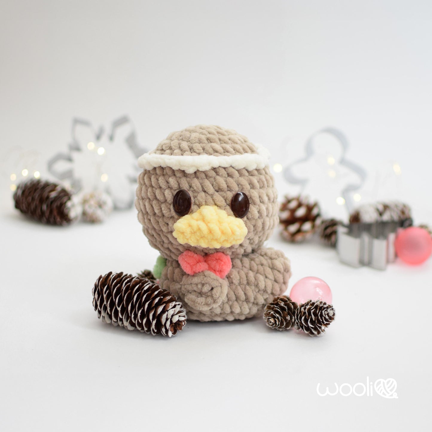 Christmas Ducklings Snow, Gingerbread and Santa PDF Amigurumi Pattern | English and Spanish