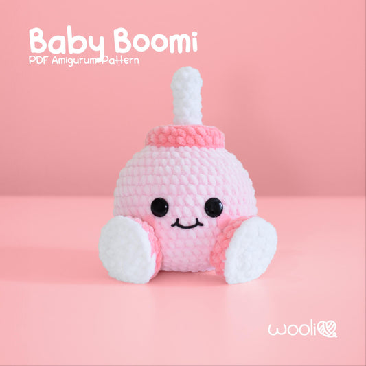 Baby Boomi the cute little Bomb PDF Amigurumi Pattern | English and Spanish