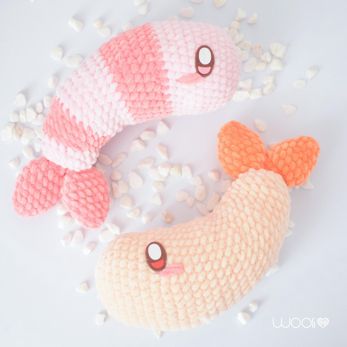 Shimi the Shrimp PDF Amigurumi Pattern | English and Spanish