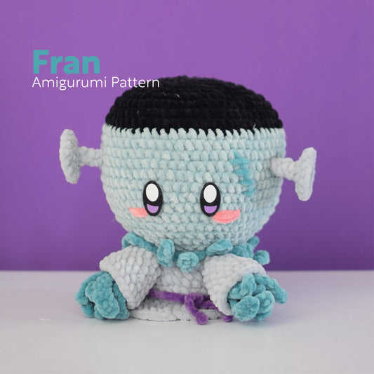 Fran Monster Scarecrow PDF Amigurumi Pattern | English and Spanish