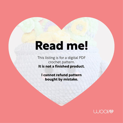Luke the Lucky St. Patrick's Pot PDF Amigurumi Pattern | English and Spanish