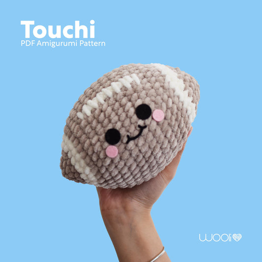 Touchi the Football Ball PDF Amigurumi Pattern | English and Spanish