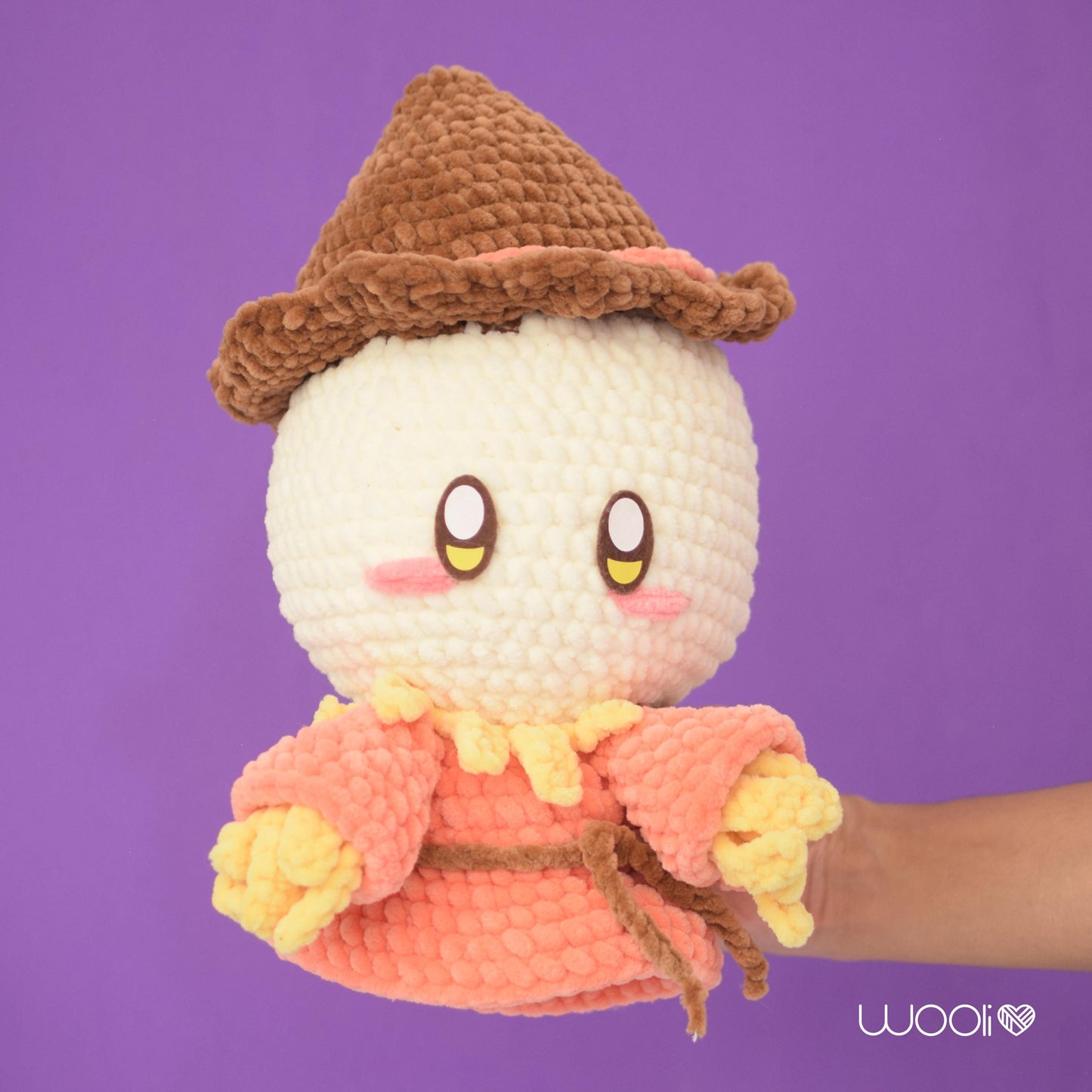 Stanley Classic Scarecrow PDF Amigurumi Pattern | English and Spanish