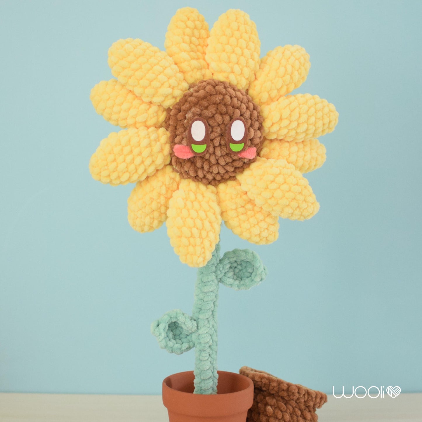 Sammy the Sunflower PDF Amigurumi Pattern | English and Spanish