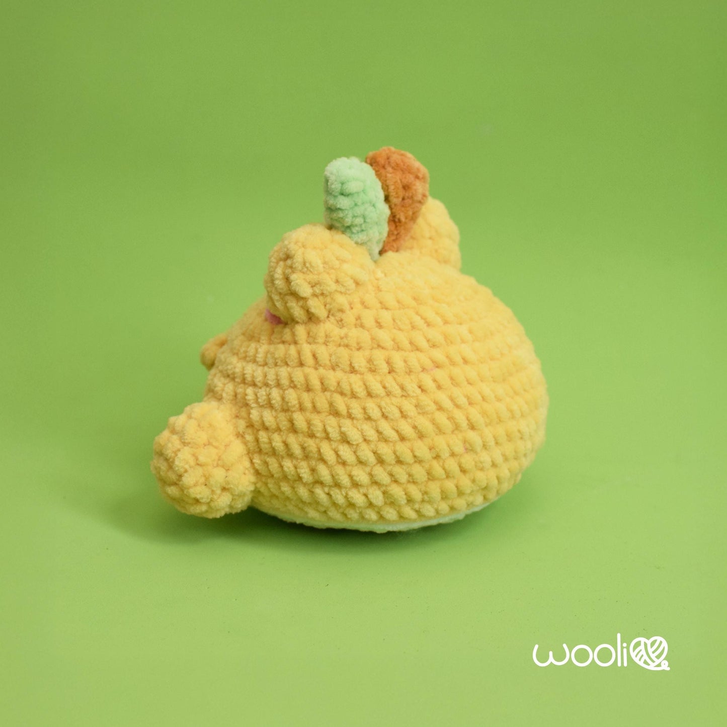 Cyrus the Citrus Frog Lemon, Lime and Orange Frog PDF Amigurumi Pattern | English and Spanish