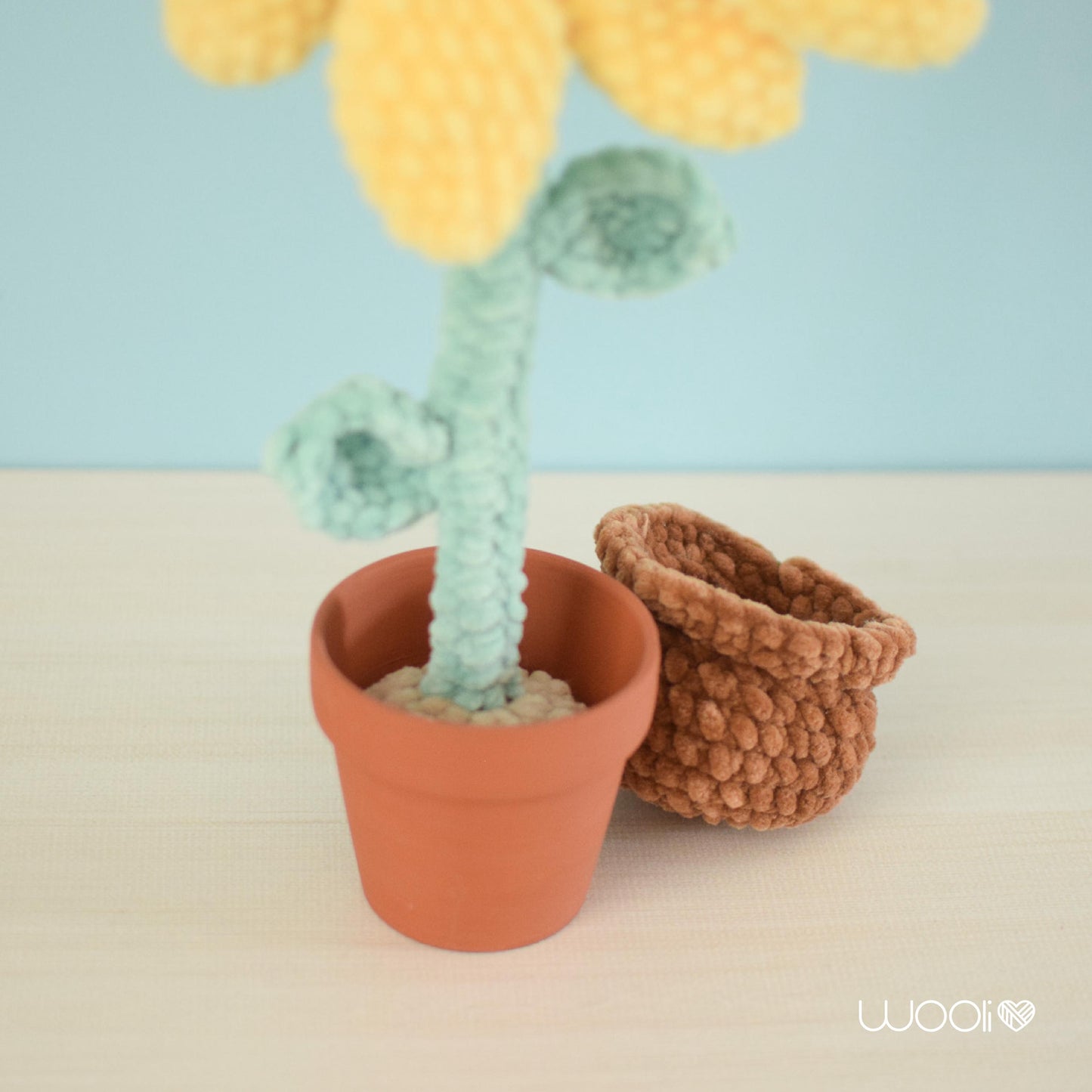 Sammy the Sunflower PDF Amigurumi Pattern | English and Spanish