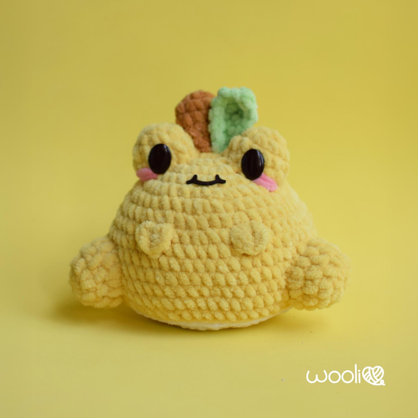 Cyrus the Citrus Frog Lemon, Lime and Orange Frog PDF Amigurumi Pattern | English and Spanish