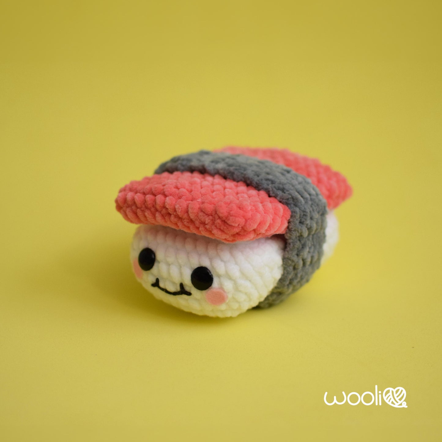 Build-a-Nigiri Tuna, Salmon, Tamago and Shrimp Nigiri PDF Amigurumi Pattern | English/Spanish