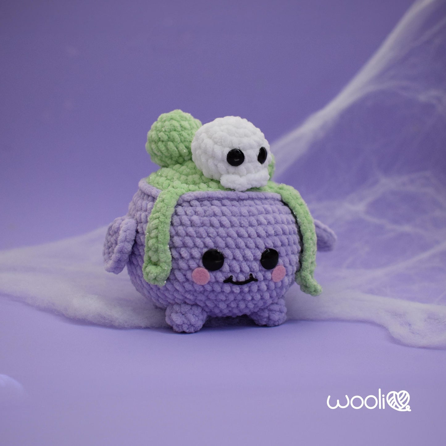 Baby Cory Little Witch Cauldron Amigurumi Pattern PDF | English and Spanish