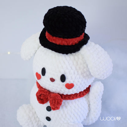 Snowdoggy PDF Amigurumi Pattern | English and Spanish